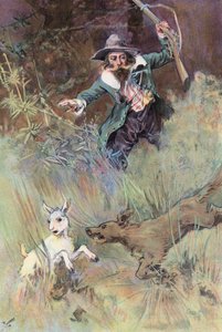 Robinson Crusoe: Mijn hond verraste een jong geitje