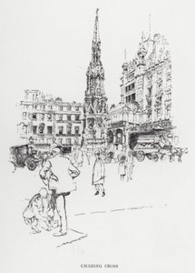 Charing Cross door Joseph (after) Pennell