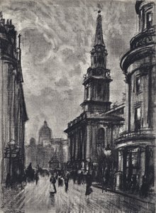 Duncannon Street, vanaf Charing Cross