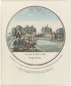 Aanval bij Halfweg, 1787