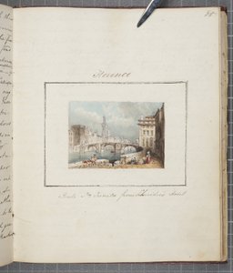 Florence, geplakt in Thomas Moodys Journal of a tour through Switzerland and Italy, 1822 door Joseph Axe Sleap