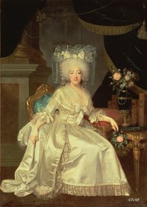 Portret van Louise Marie Josephine de Savoie, Gravin van Provence