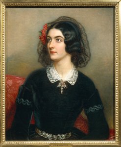 Portret van Maria Dolores Elisa Gilbert, bekend als Lola Montez door Joseph Carl Stieler
