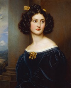 Portret van Nanette Kaula (1812 - 1876)