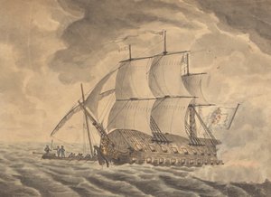 Junk Schip Gebruikt Tegen Gibraltar..Enkel Junk Schip