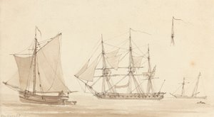 Schoener, Korvet en Vissersboot