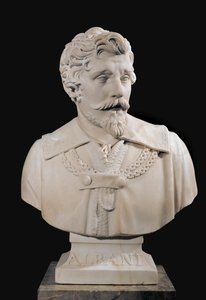 Portret van de schilder Francesco Albani ... door Joseph Chinard