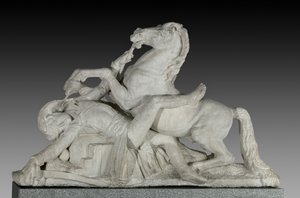 De dood van generaal Louis Charles Antoine Desaix in de Slag bij Marengo op 14 juni 1800 door Joseph Chinard