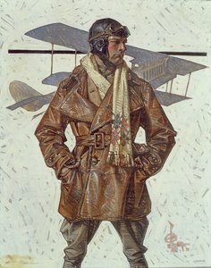 Luchtmachtpiloot door Joseph Christian Leyendecker