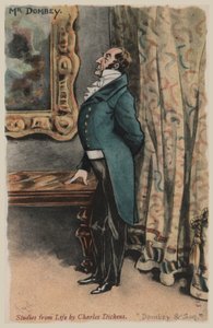 Mr Dombey, Dombey & Zoon door Joseph Clayton  Clarke