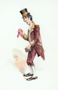 Job Trotter, illustratie uit 