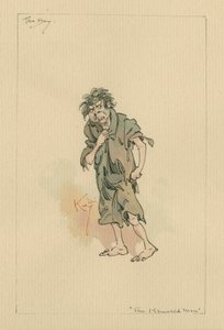 De jongen - De spookman en de geest zijn koopje, c.1920s door Joseph Clayton Clarke