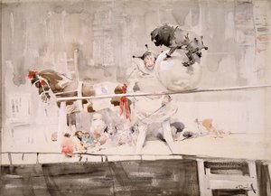 Barnet Fair door Joseph Crawhall