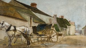 Pony en wagen