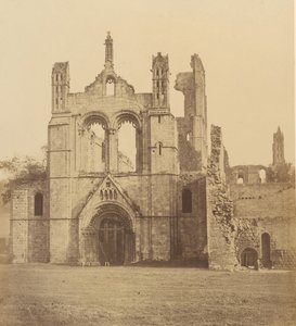 Kirkstall Abbey. Vanuit het Westen, 1850s door Joseph Cundall