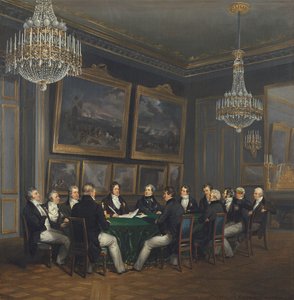 Louis Philippe (1773-1850) Hertog van Orleans, Ondertekent de Proclamatie van het Luitenant-Generaalschap van het Rijk, 31 juli 1830