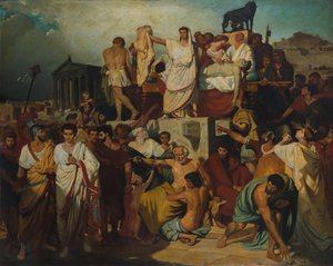 Redevoering van Marcus Antonius bij de begrafenis van Caesar