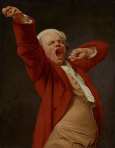 Zelfportret, Geeuwen