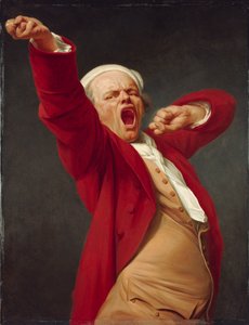 Zelfportret, Gapen door Joseph Ducreux