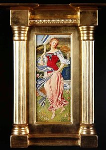 Studie voor figuur van Arethusa door Joseph Edward Southall