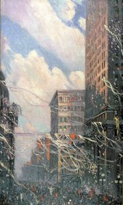 Wapenstilstandsdag, Toronto door Joseph Ernest Sampson