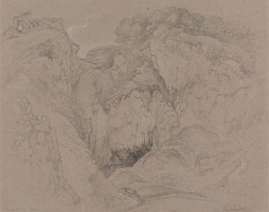 Castleton - De Piek door Joseph Farington