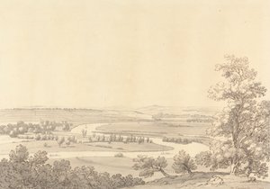 Cookham aan de Theems, Berkshire door Joseph Farington