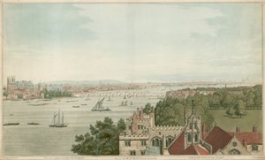 Zicht op Londen vanaf Lambeth