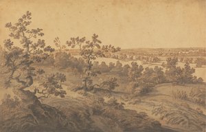 Uitzicht op Windsor door Joseph Farington