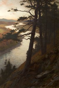 De kronkelende Dee, 1889 door Joseph Farquharson