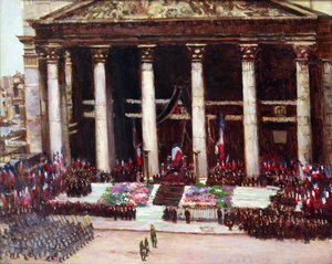 Staatsbegrafenis van Paul Doumer (1857-1932) 12 mei 1932
