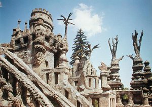 Le Palais Ideal, gebouwd 1879-1912