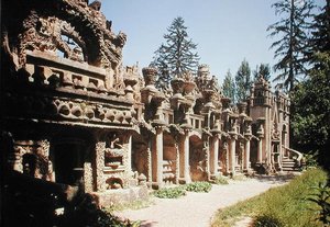 Le Palais Ideal, gebouwd 1879-1912 door Joseph Ferdinand Cheval