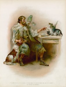 Illustratie voor Robinson Crusoe