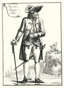 Ik heb een goed idee door Joseph Franz von (after) Goez