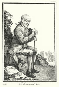 De uitgeputte levensgenieter door Joseph Franz von (after) Goez