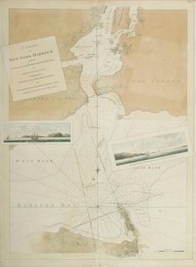 Haven van New York door Joseph Frederick Wallet DesBarres