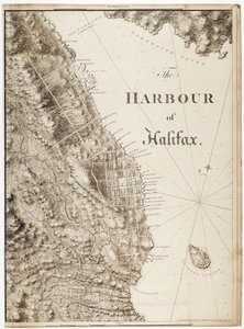 De haven van Halifax door Joseph Frederick Wallet DesBarres