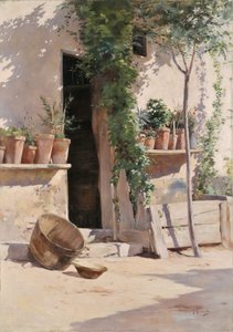 De Lecques-hut door Joseph Garibaldi