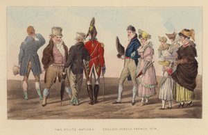 Twee beleefde naties, Engels versus Frans door Joseph Grego
