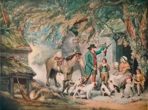 Avond of de terugkeer van de sportman, 1795, 1919