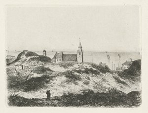 Gezicht op Scheveningen