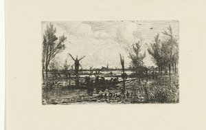 Riviergezicht door Joseph Hartogensis