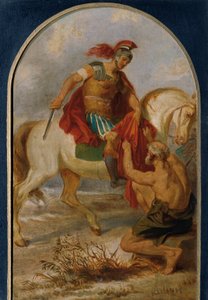 De heilige Martinus met de bedelaar
