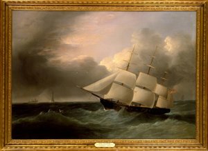 West Indiaman Handelsschip door Joseph Heard