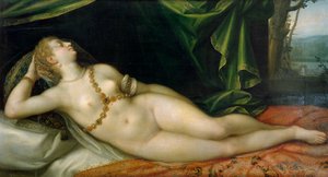 Venus slaapt door Joseph Heintz