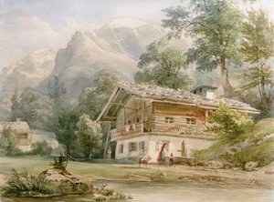 Boerderij aan de Königssee bij Berchtesgaden