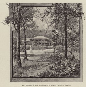 Het huis van Mr Robert Louis Stevenson, Vailima, Samoa