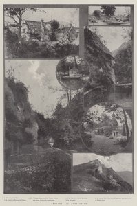 Schetsen in Derbyshire door Joseph Holland Tringham