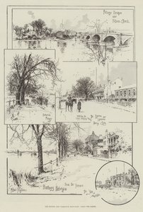 De Oxford en Cambridge Bootrace, langs de oevers